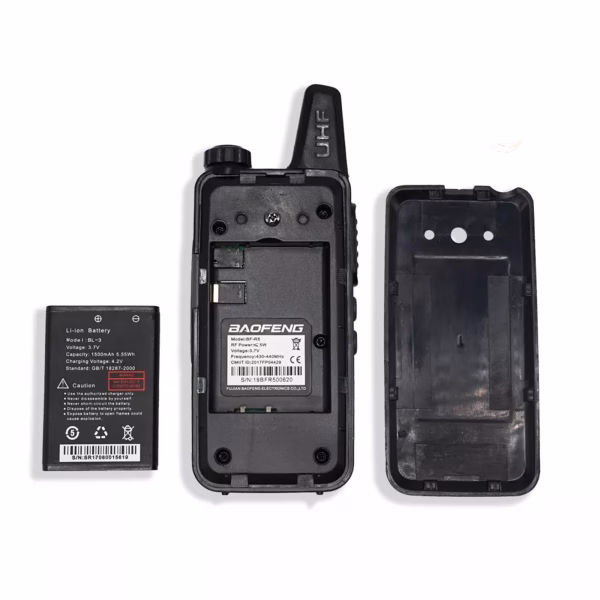 جهازين لاسلكي باوفينج BF-R5 بتردد UHF
